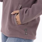 Polar Mujer Deches Snap Microfleece  Morado Merrell