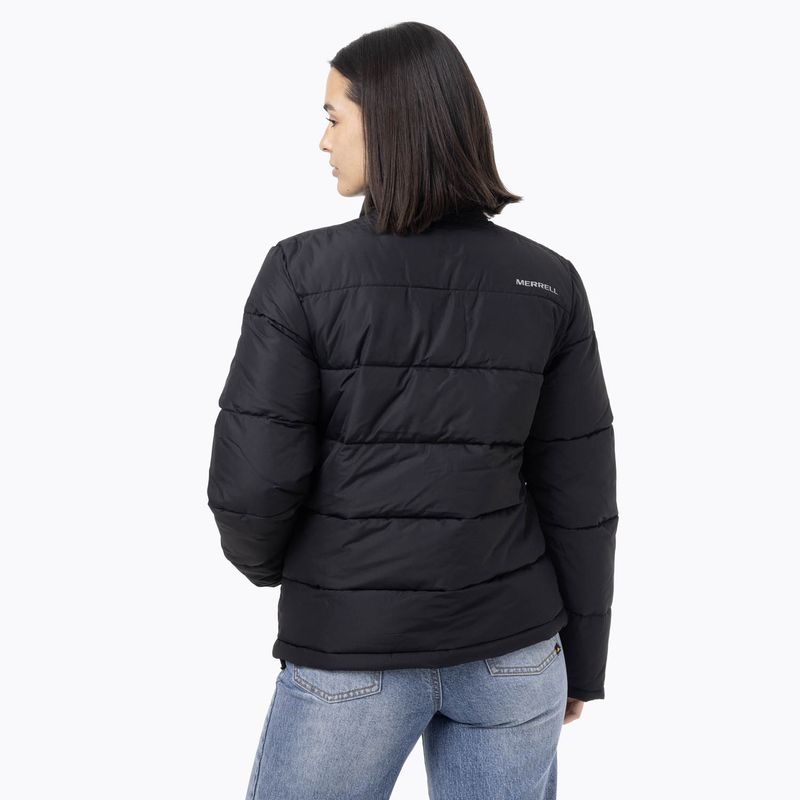 Parka Mujer Puffa Negro Merrell