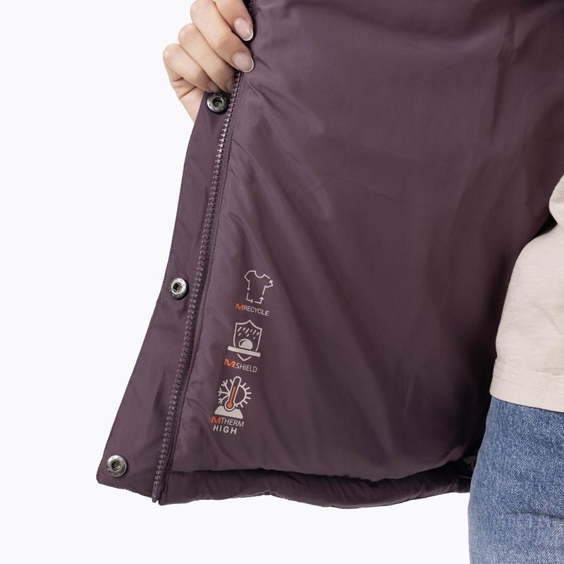 Parka Mujer Puffa Morado Merrell