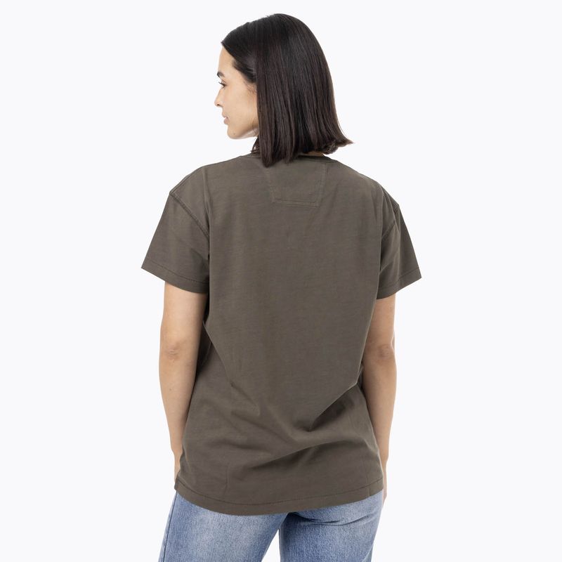 Polera Manga Corta Mujer Big Print Verde Merrell