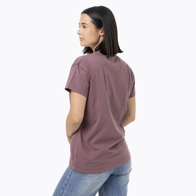 Polera Manga Corta Mujer Big Print Morado Merrell