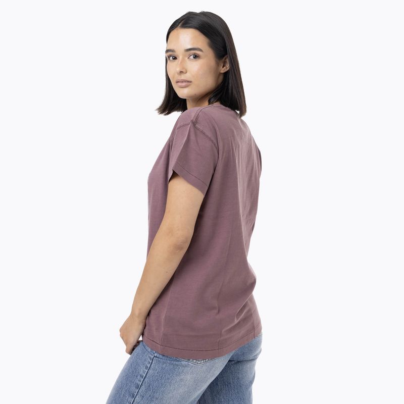 Polera Manga Corta Mujer Big Print Morado Merrell