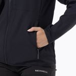 Poleron Mujer Mezeis Softshell Negro Merrell