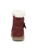 Botin Lira Niña Burdeo