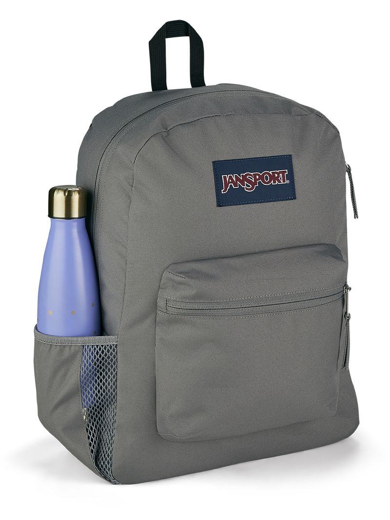 MOCHILA JANSPORT CROSS TOWN GRIS