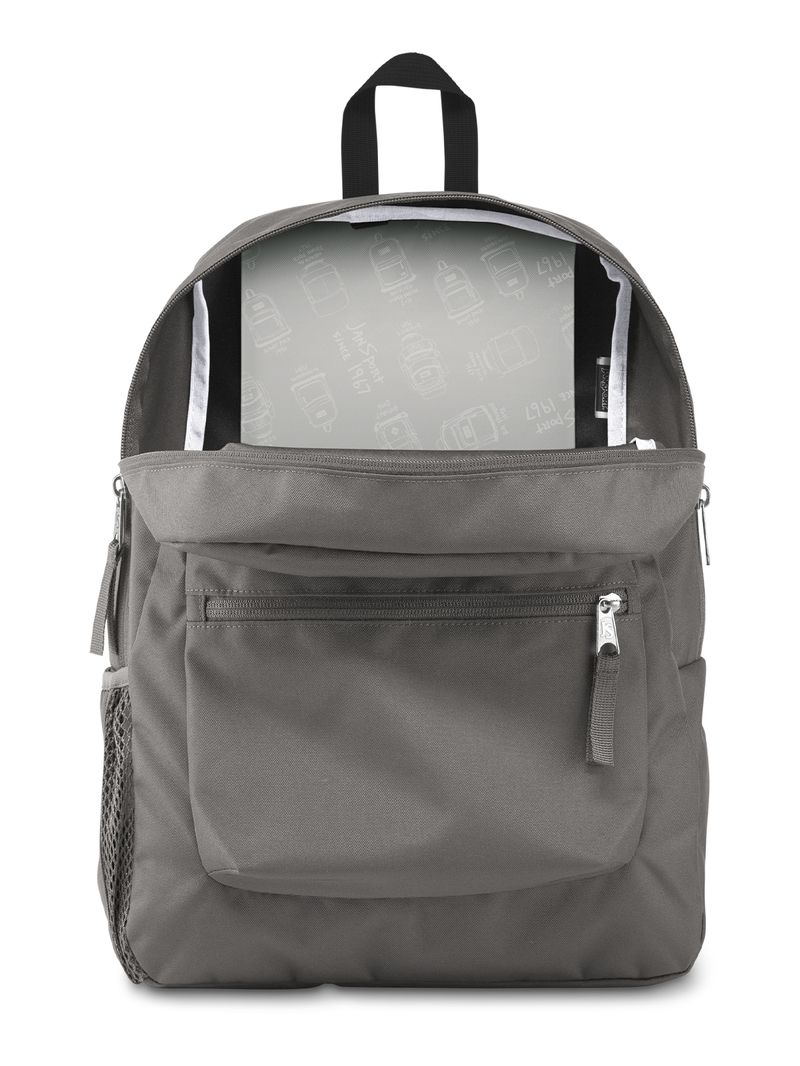 MOCHILA JANSPORT CROSS TOWN GRIS