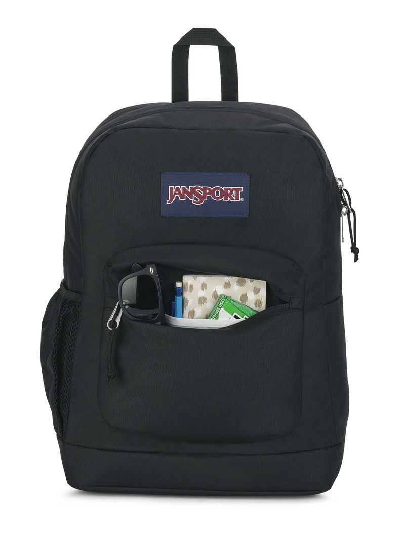 MOCHILA JANSPORT CROSS TOWN PLUS NEGRO