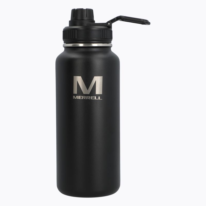 Botella Unisex Stainless Steel Double Wall Negro Merrell