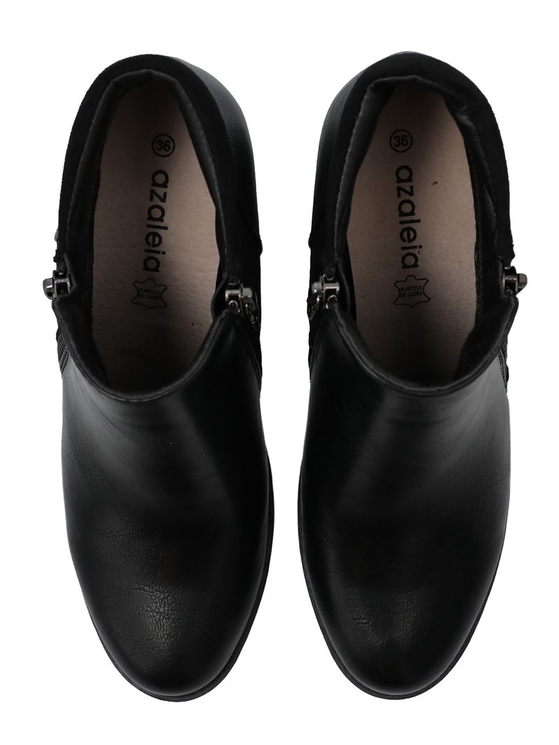 Botín Mujer Paola Negro Azaleia