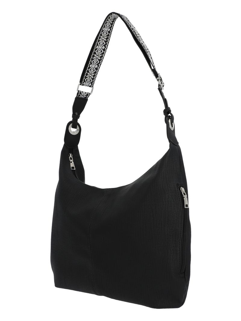 Cartera Mujer Alicia Hobo Negro Azaleia
