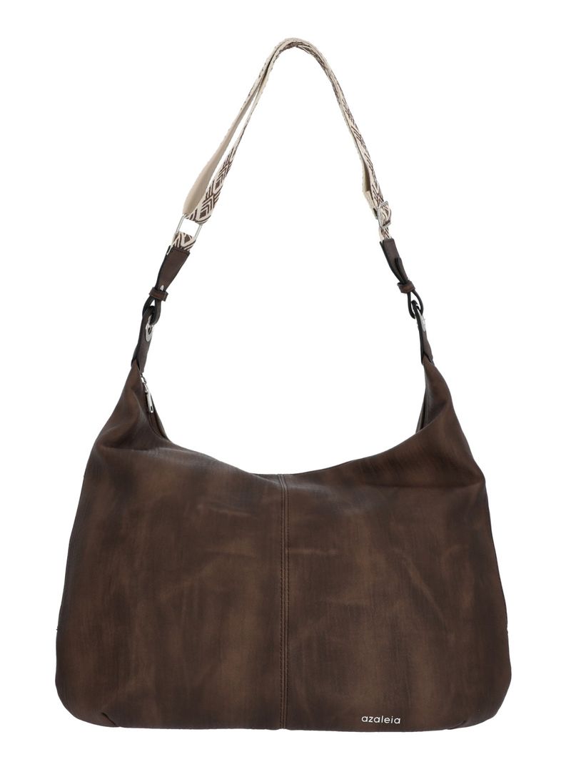 Cartera Mujer Alicia Hobo Café Azaleia