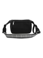 Cartera Mujer Nori Cross Negro Azaleia