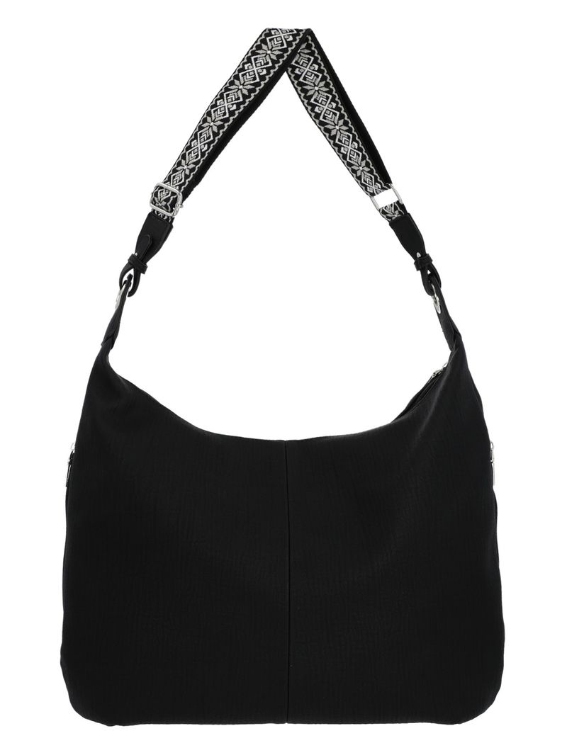 Cartera Mujer Alicia Hobo Negro Azaleia