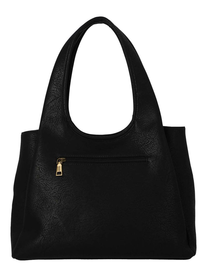 Cartera Mujer Julieta Hobo Negro Azaleia