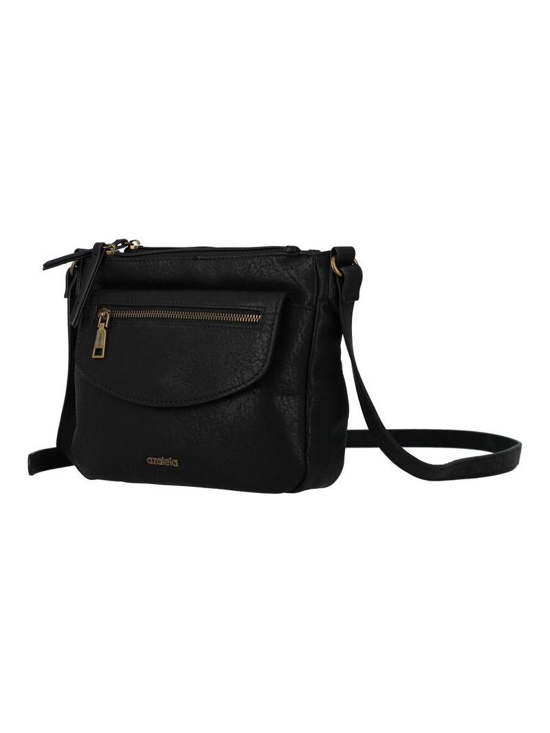 Cartera Mujer Mila Cross Negro Azaleia