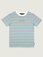 Camisa M/C Nino Cameron Check Stripe Beige/Crudo Vans