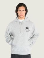 Poleron Hombre Stacked Hi Pullover Gris Vans