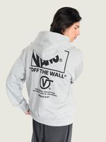 Poleron Hombre Stacked Hi Pullover Gris Vans