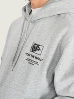 Poleron Hombre Stacked Hi Pullover Gris Vans