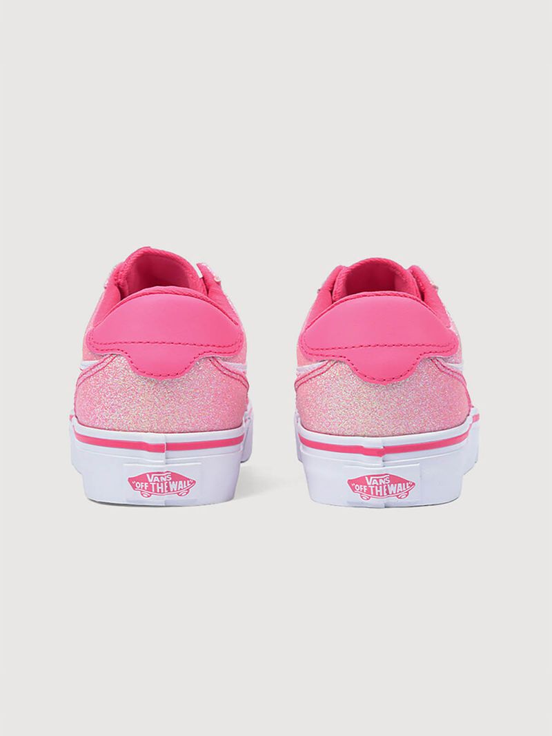 Zapatilla Junior (8 a 14 años) Brooklyn Ls Rosado Vans