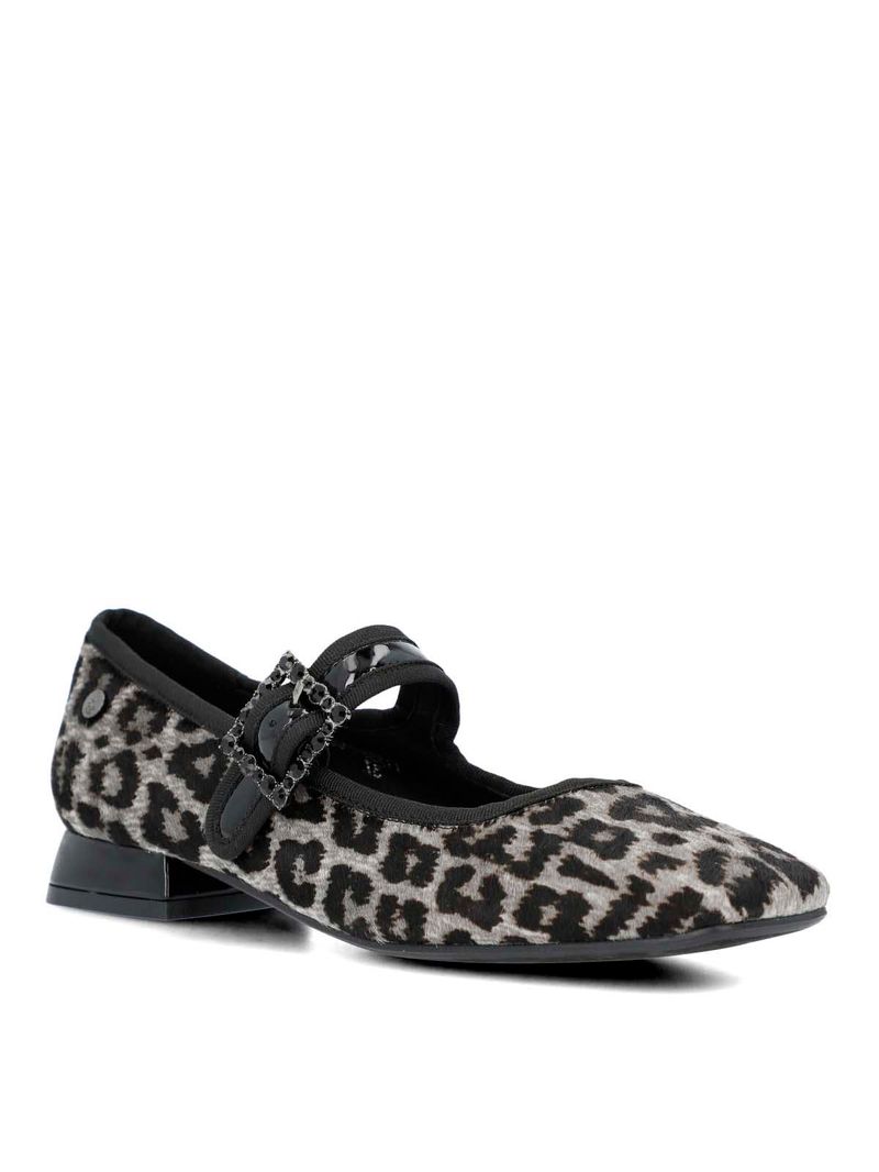 Ballerina Cuero Mujer Hally Multicolor