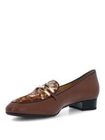 Mocasin Brunate Cuero Mujer Bosca Café
