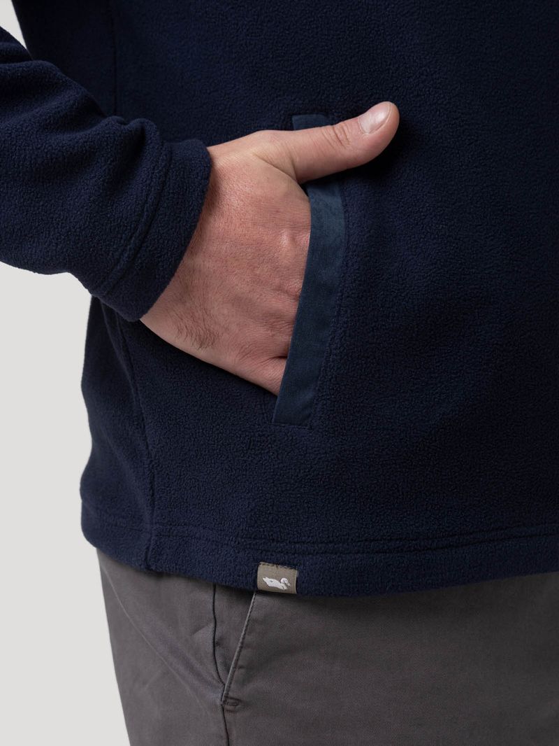 Polar Poliéster Reciclado Hombre Reed Azul Rockford