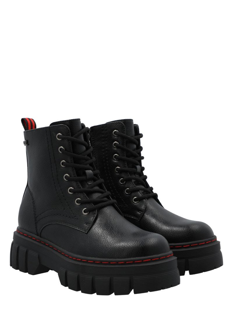 Botín Mujer Iris Negro Azaleia