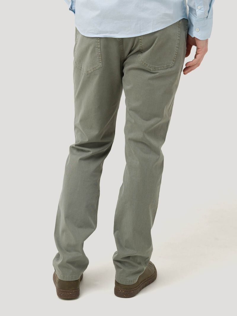 Pantalón Algodón Hombre Five Gris Rockford