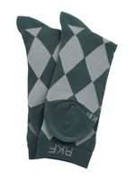 Calcetin Bambú Mujer C Argyle Verde Rockford