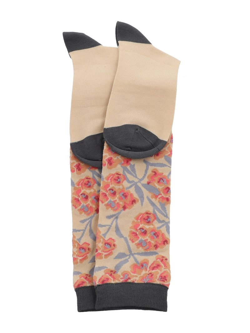 Calcetin Bambú Mujer Kh Hydransias Beige/Crudo Rockford