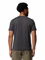 Polera Manga Corta Hombre Parsons Point Negro Columbia