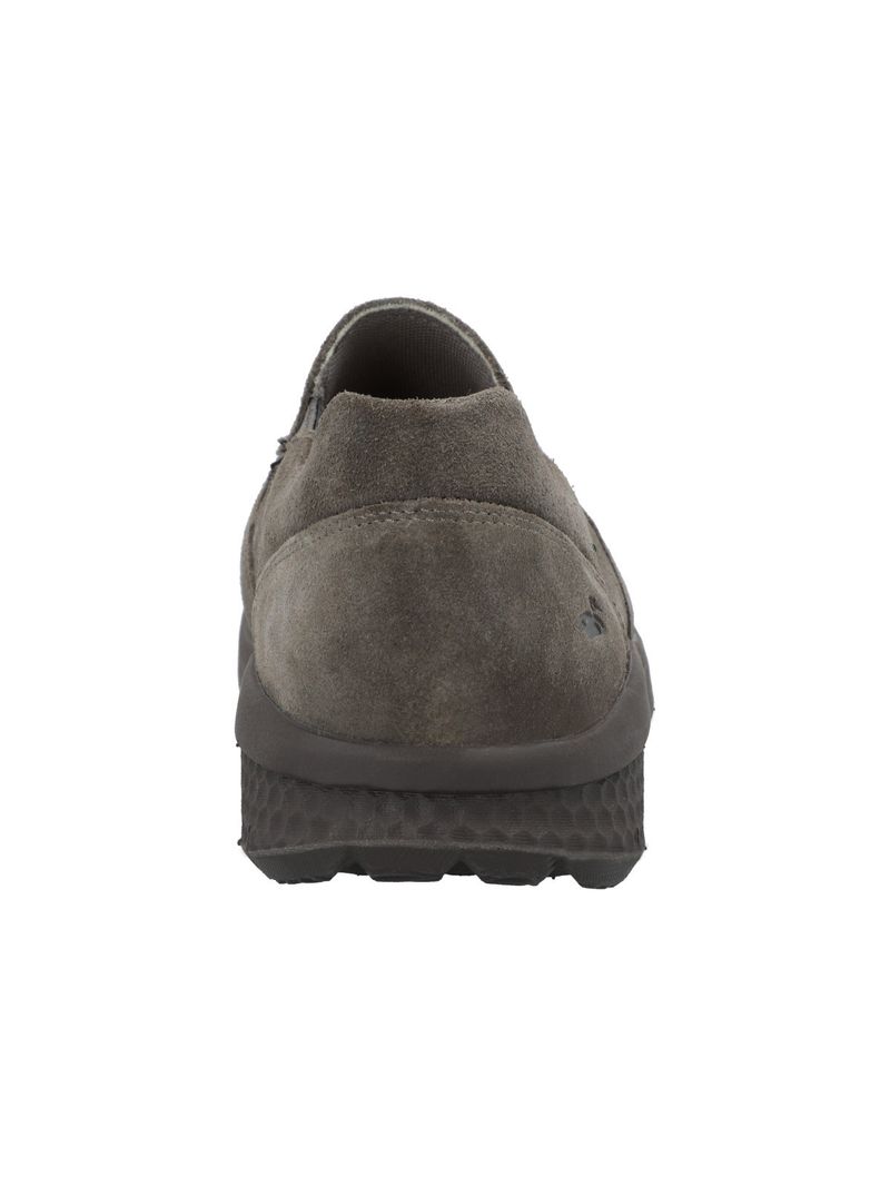 Slip On Cuero Hombre Vicudi Gris Rockford
