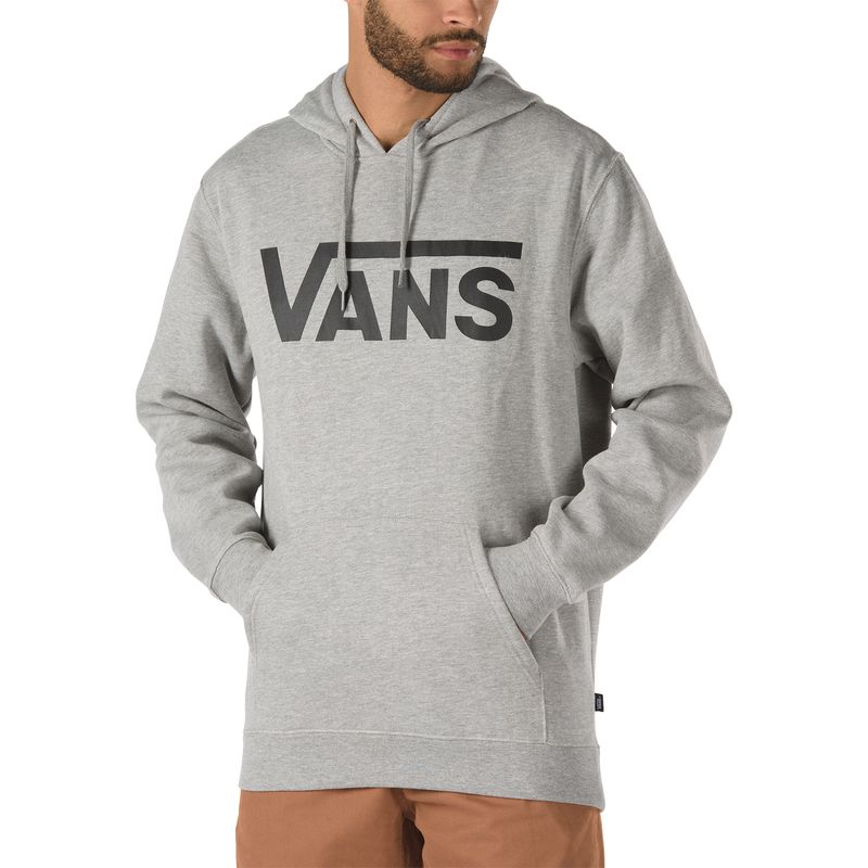 Polerón Vans Classic Hoodie II Cement Heather-Black