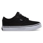 Zapatillas-Niño-Atwood-Canvas-Black-White