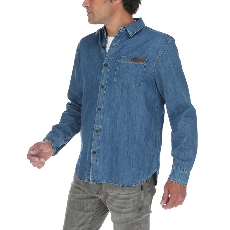 Camisa-Hombre-Foundation-L-S-Denim-Shirt