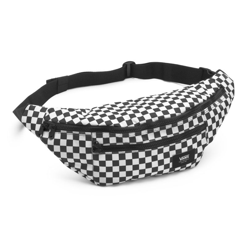 Mochila-Ward-Cross-Body-Pack-Black-White-Check