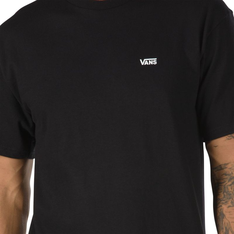 Polera-Left-Chest-Logo-Tee-Black-White