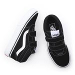 Zapatillas-YT-Ward-Mid-V-Youth--5-12-años--Suede-Canvas--black-white