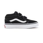 Zapatillas-YT-Ward-Mid-V-Youth--5-12-años--Suede-Canvas--black-white