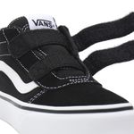 Zapatillas-YT-Ward-Mid-V-Youth--5-12-años--Suede-Canvas--black-white