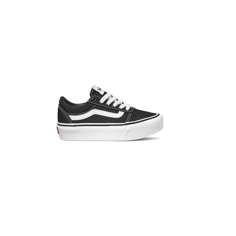 Zapatillas MY Ward Platform (5-12 años) (Canvas) Black/White