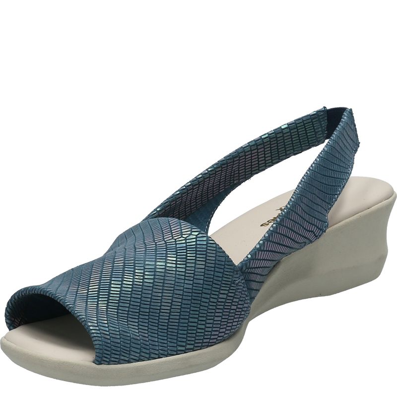 Sandalia Cuero Mujer Barton