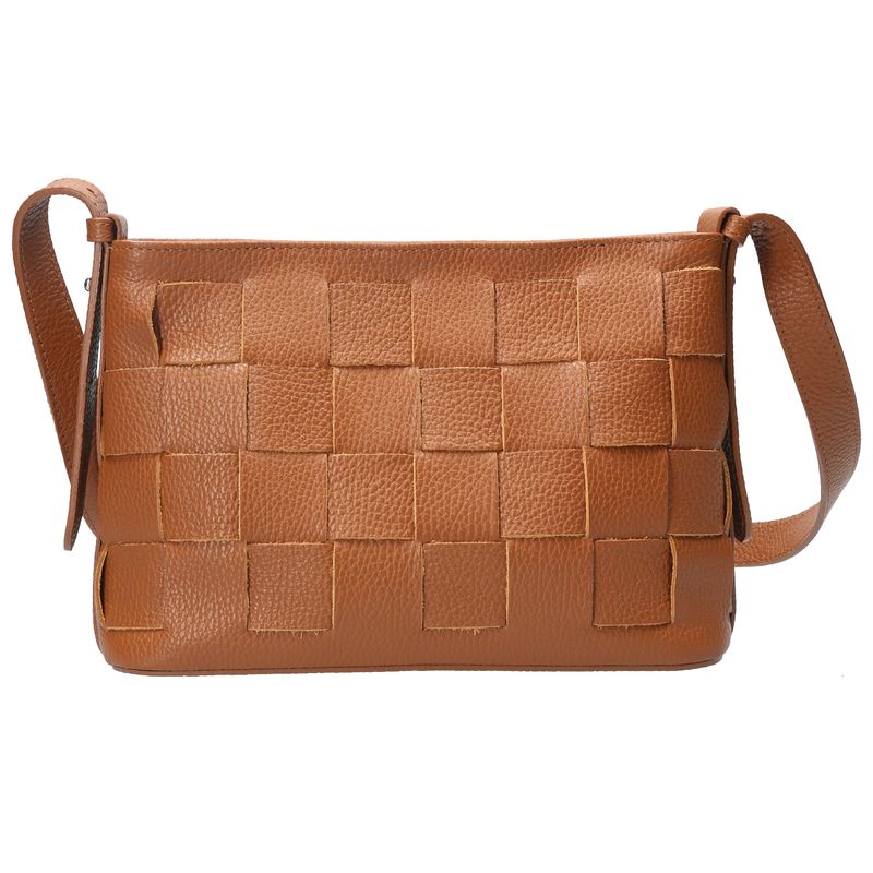 Cartera marron online mujer