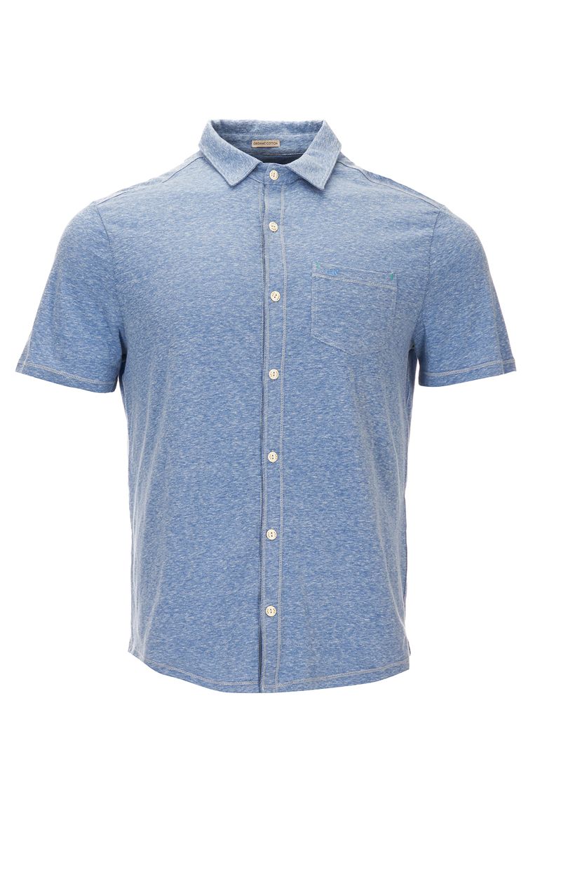 Camisa Hombre Jersey Algodón Orgánico