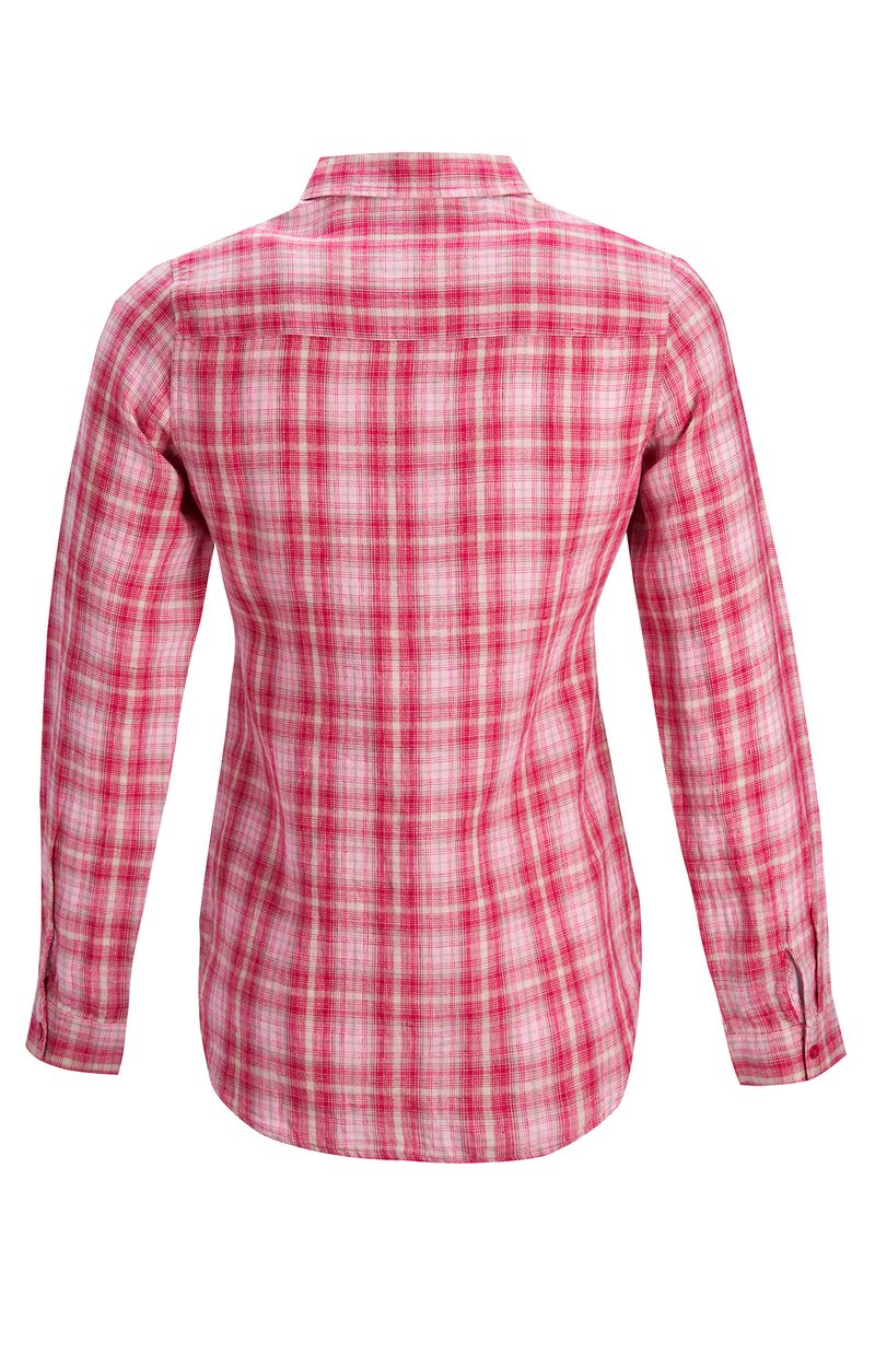 Blusa-Mujer-Marina-Lino-Organico