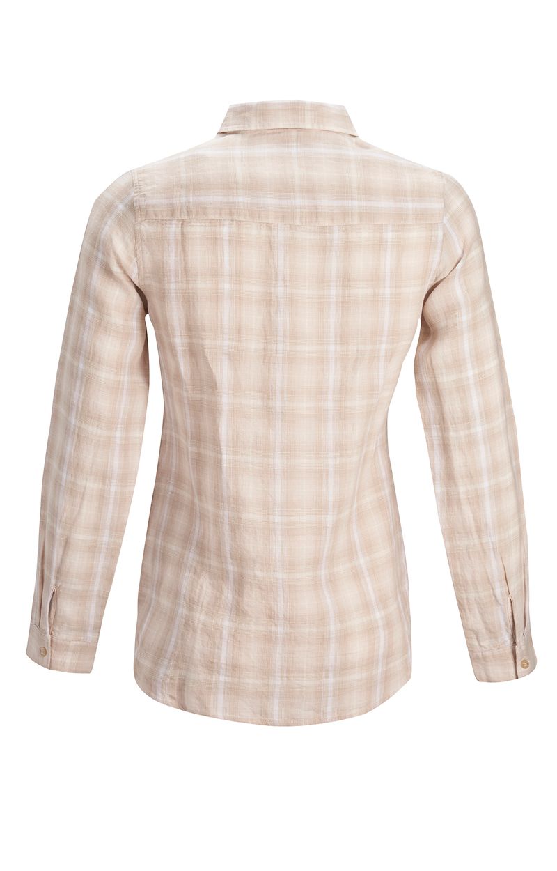 Blusa-Mujer-Marina-Lino-Organico