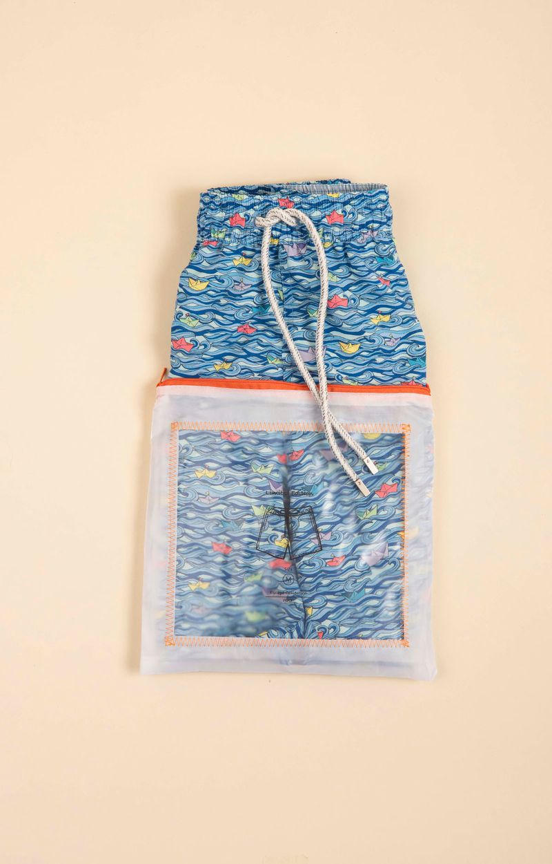 Traje De Baño Hombre Izam Fibras Recicladas