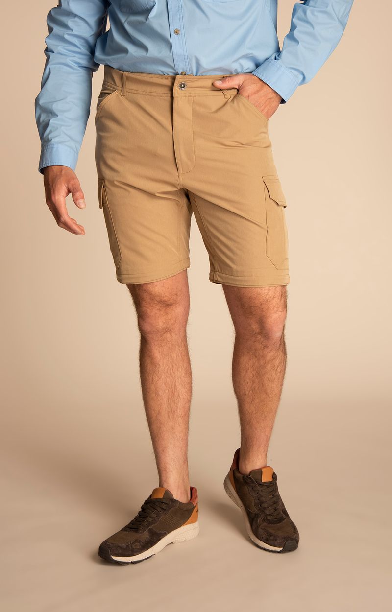 Pantalón Hombre Desmontable Fibras Recicladas