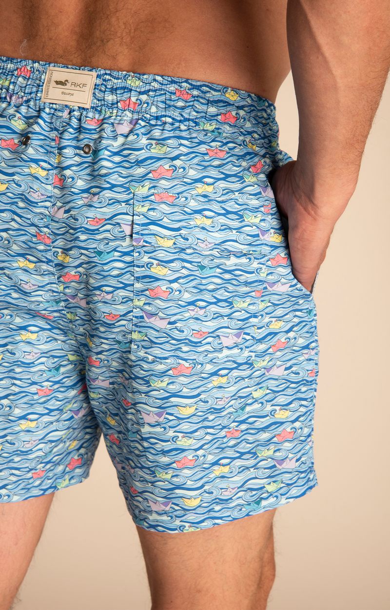 Traje De Baño Hombre Izam Fibras Recicladas